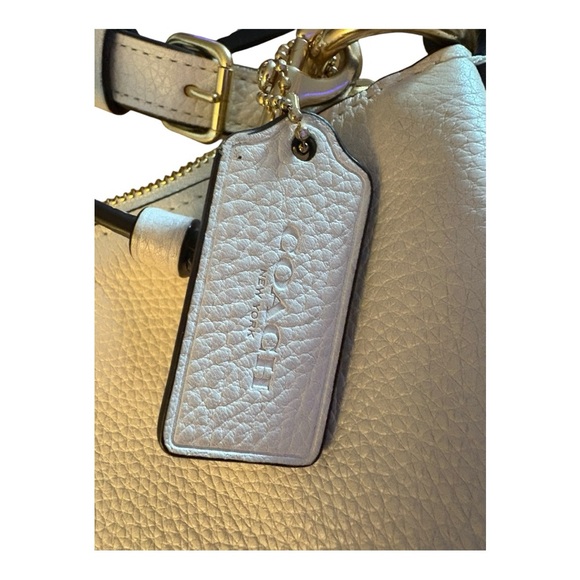 Coach Mini Abby Duffel Shoulder Crossbody Bag Chalk/im Gold 67025 - Picture 5 of 8